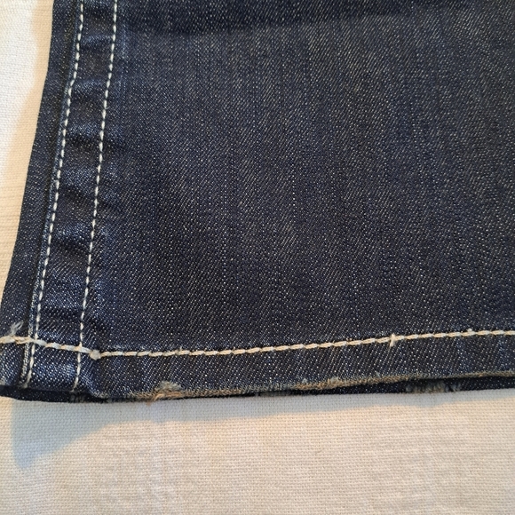 Gap Denim girls size 7, adjustable waist, 5 pockets, button back pockets, New - Picture 4 of 7
